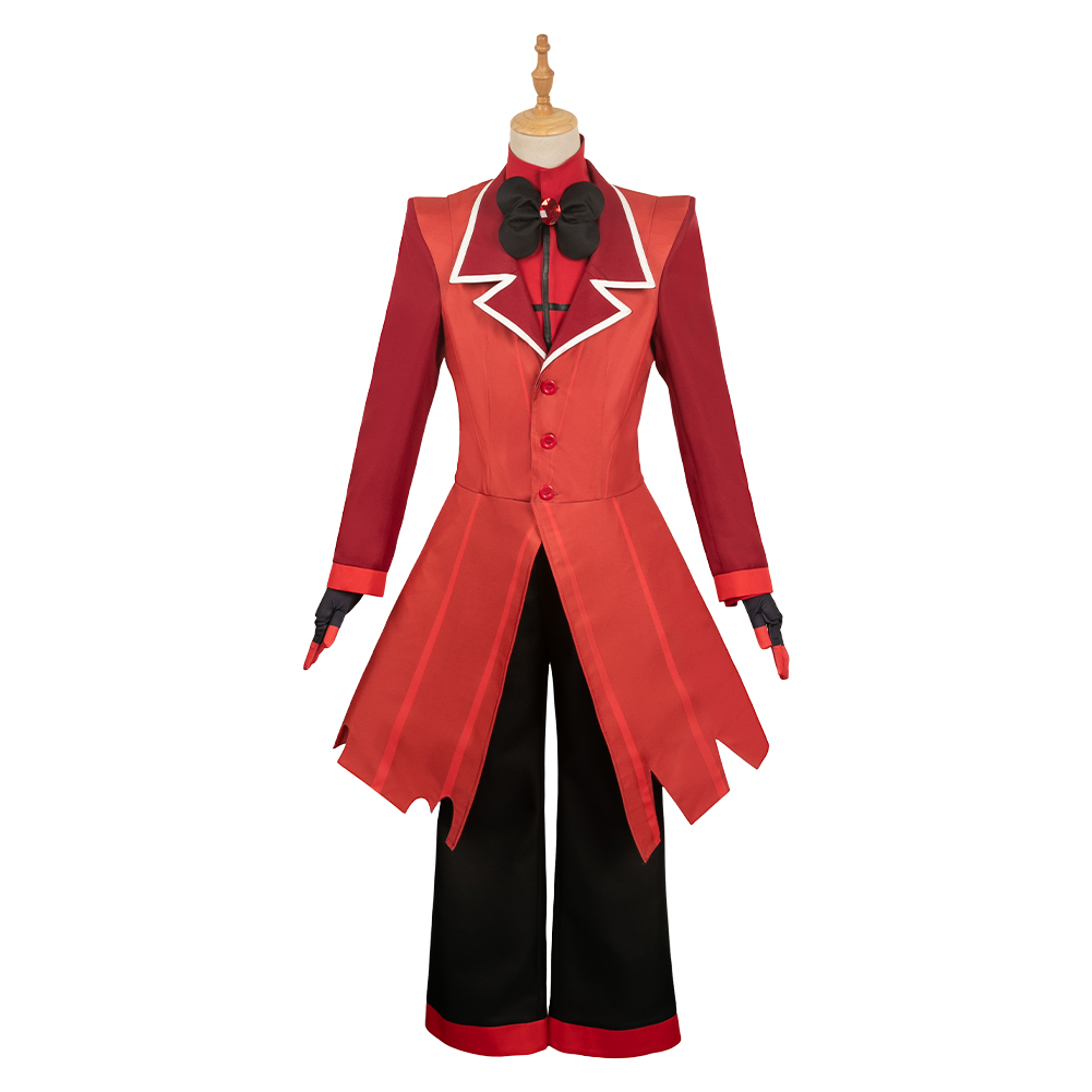 Anime Hazbin Hotel Alastor/Lucifer/Angel Dust/Charlie Cosplay Costume Full  Set | eBay