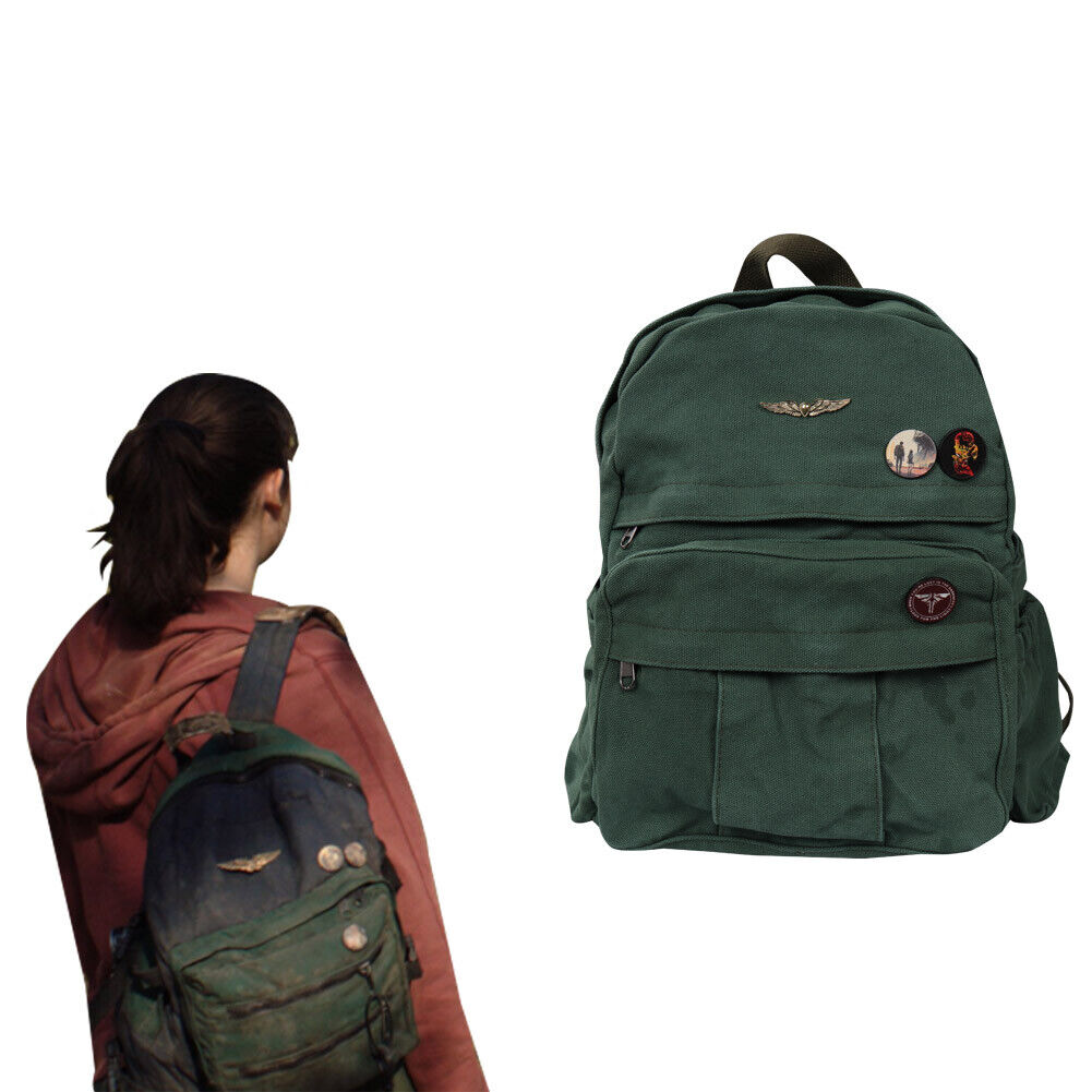 The Last of Us Ellie Cosplay Backpack Anime 3D Print School Bag