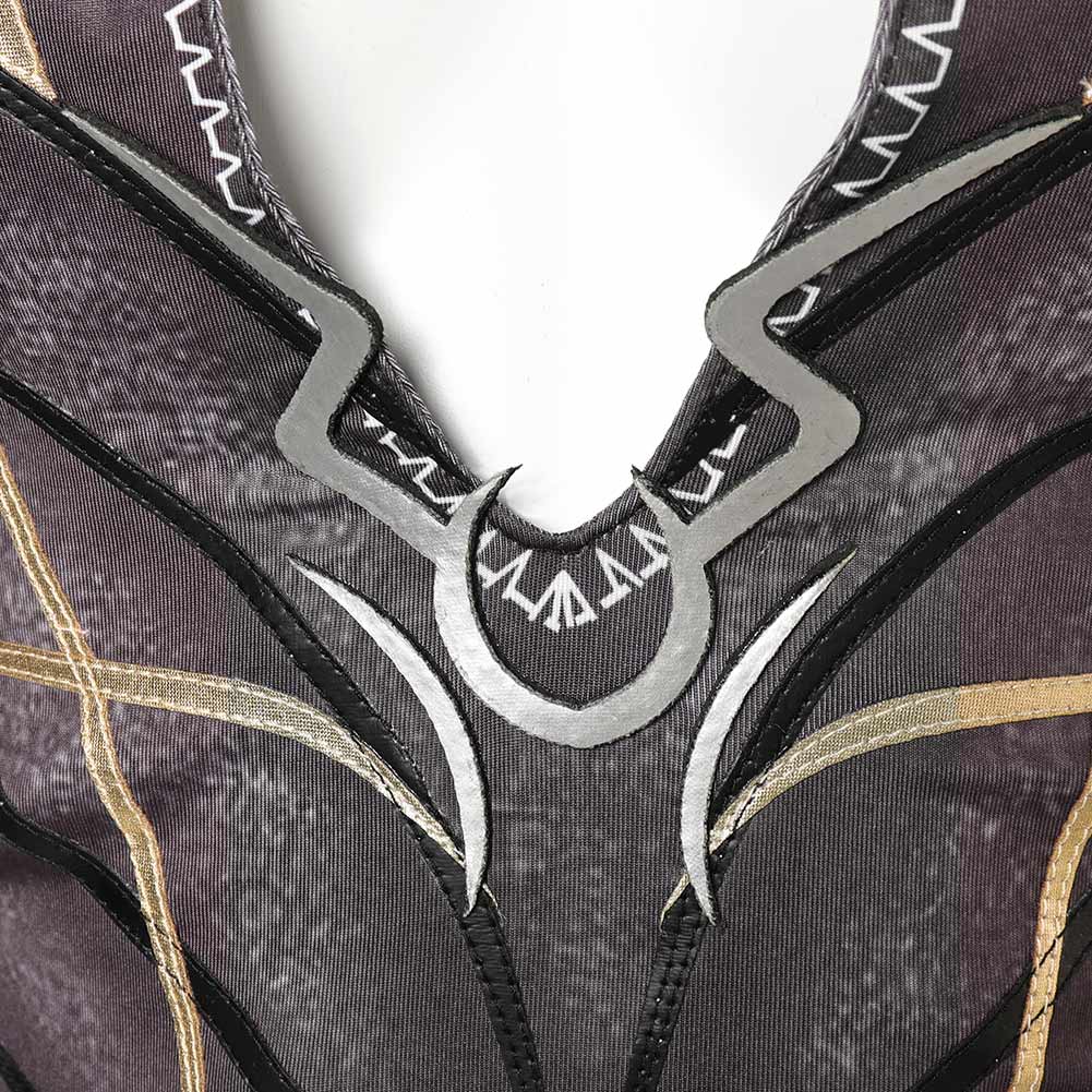 Abiti Costume Cosplay Shadowheart Carnevale Halloween Baldur's Gate Top Pantaloni - Foto 17 di 71