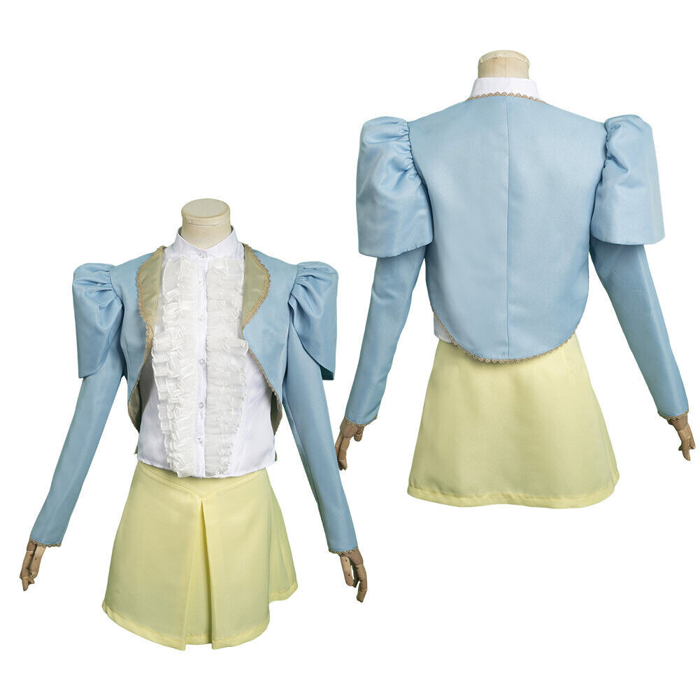 Poor Things Belle Baxter Cosplay Costume Outfits Halloween Jacket Coat Skirts - Picture 11 of 12