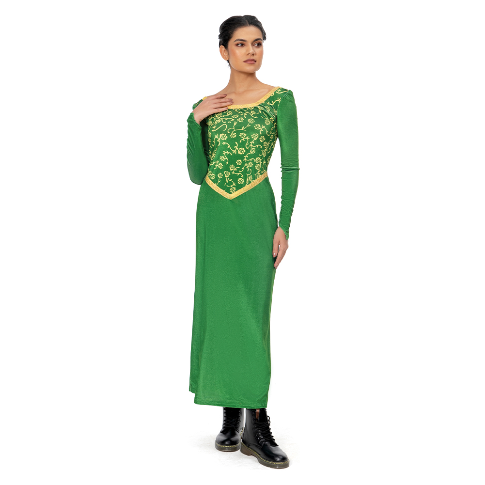 Shrek Outfit Princess Ogre Adult Costume - Green Fiona Dress With Ears, Tiara, Wig & Face Paint - Halloween & Fairy Tale Fancy Dress Green Fairy Tale Dress Halloween Shrek Outfit Princess Ogre Adult Costume - Green Fiona Dress With Ears, Tiara, Wig & Face Paint - Halloween & Fairy Tale Fancy Dress Green Fairy Tale Dress Halloween