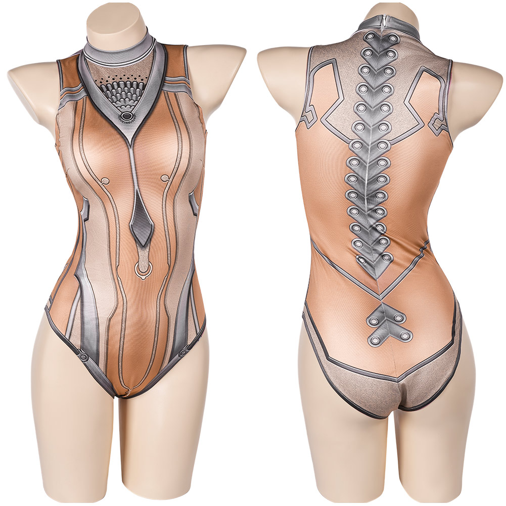 Stellar Blade Eve Cosplay One-piece Swimsuit Sexy Skin Swimming Costume Bikinis - Picture 31 of 45