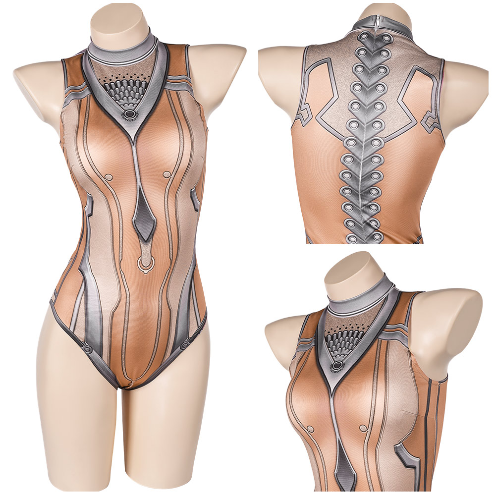 Stellar Blade Eve Cosplay One-piece Swimsuit Sexy Skin Swimming Costume Bikinis - Picture 34 of 45