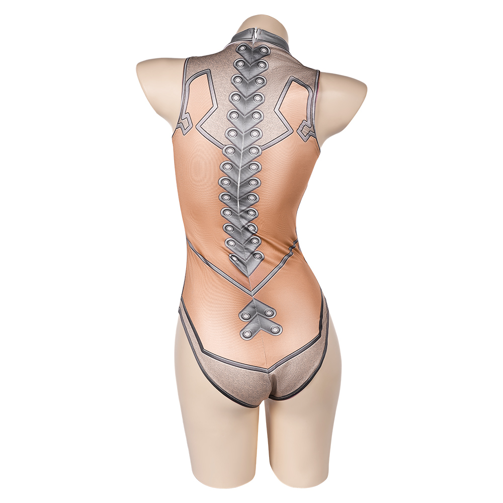 Stellar Blade Eve Cosplay One-piece Swimsuit Sexy Skin Swimming Costume Bikinis - Picture 37 of 45
