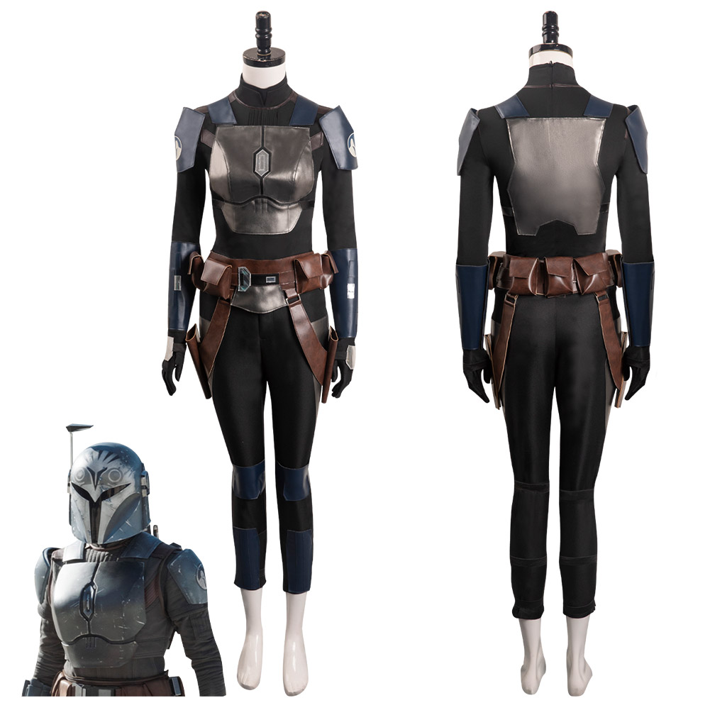 Star Wars The Mandalorian Season 3 Bo-Katan Kryze Cosplay Kostüm Outfit Full Set - Bild 46 von 66
