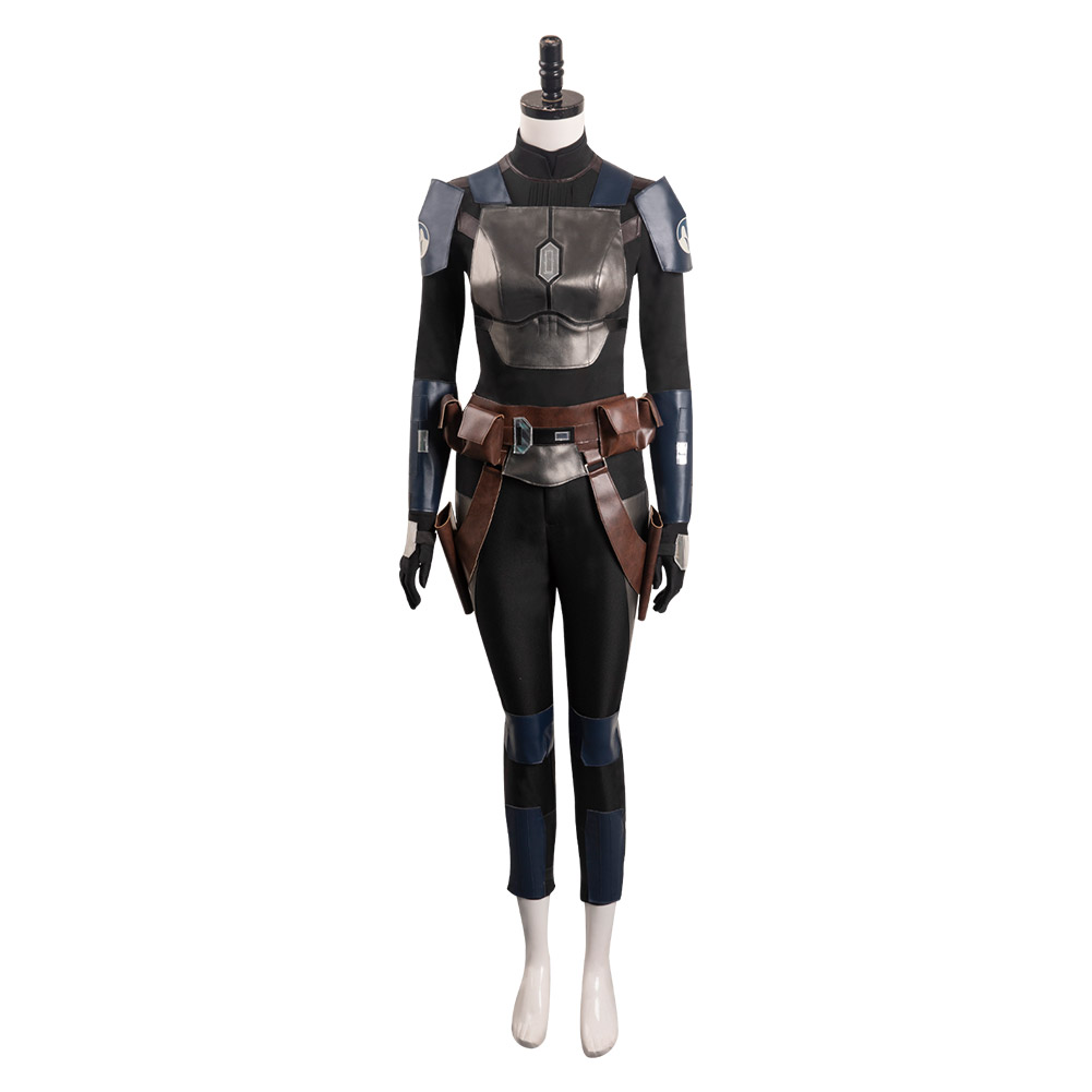 Star Wars The Mandalorian Season 3 Bo-Katan Kryze Cosplay Kostüm Outfit Full Set - Bild 57 von 66