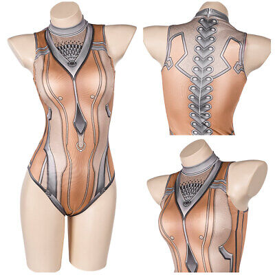 Stellar Blade Eve Cosplay Skin Sexy Printed One Piece Swimsuit Swimwear Suit