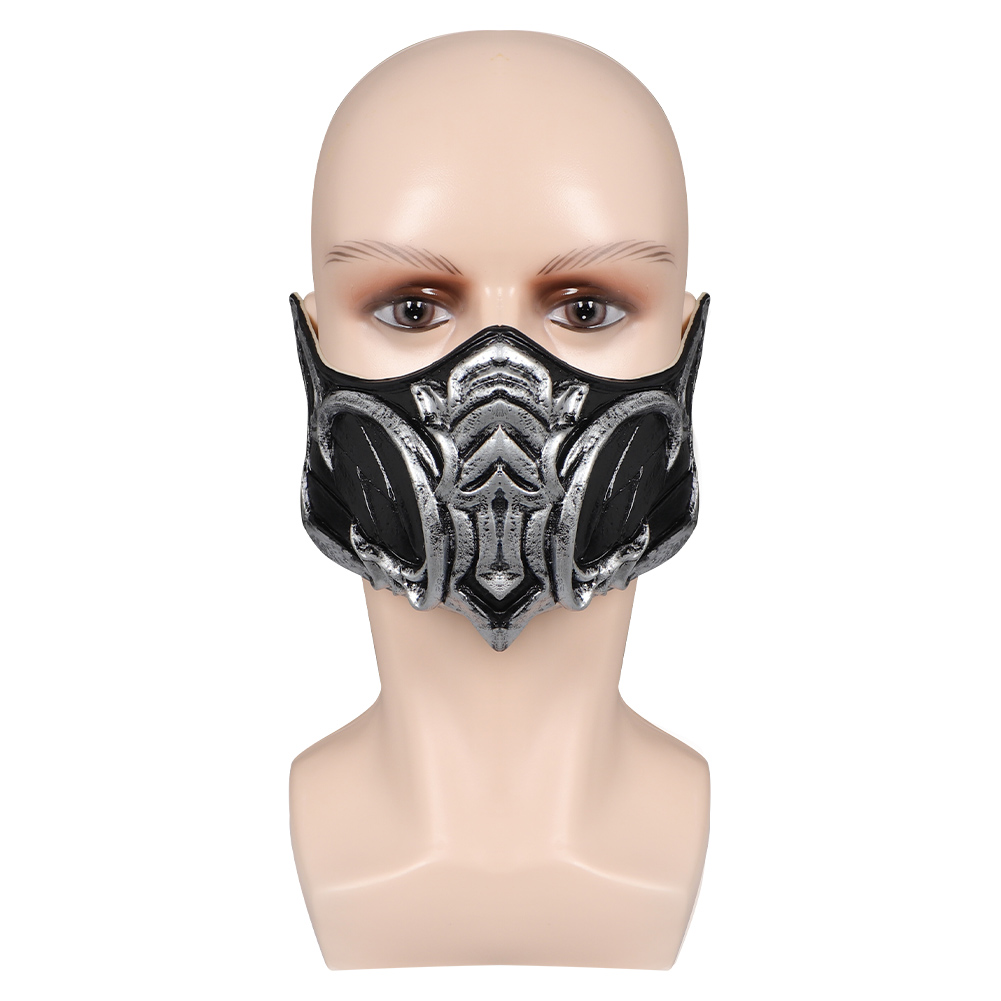 Game Sub-Zero Cosplay Costume Halloween Uniform Men Fancy Dress Vest Pants +Mask - Picture 57 of 66