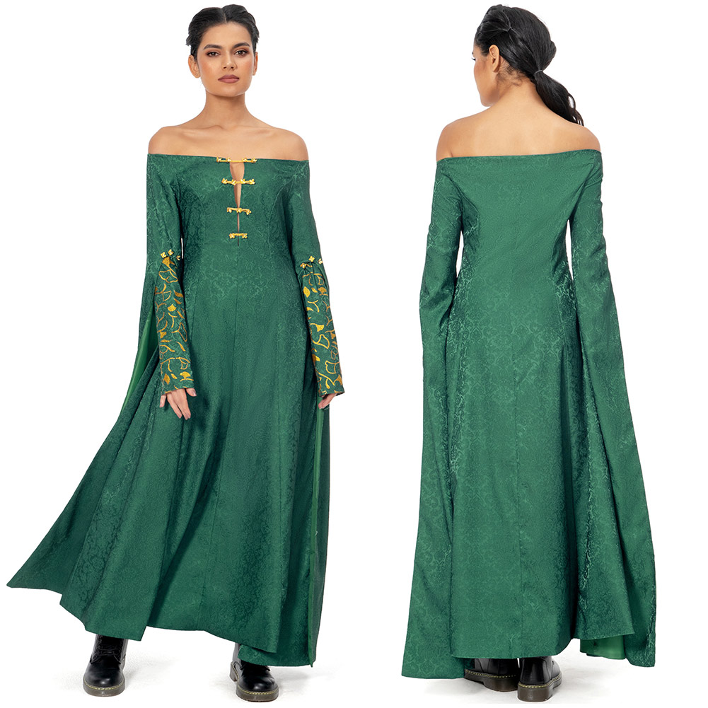 Adult Alicent Hightower Costume - House of the Dragon, Green, Small - Spirit Halloween