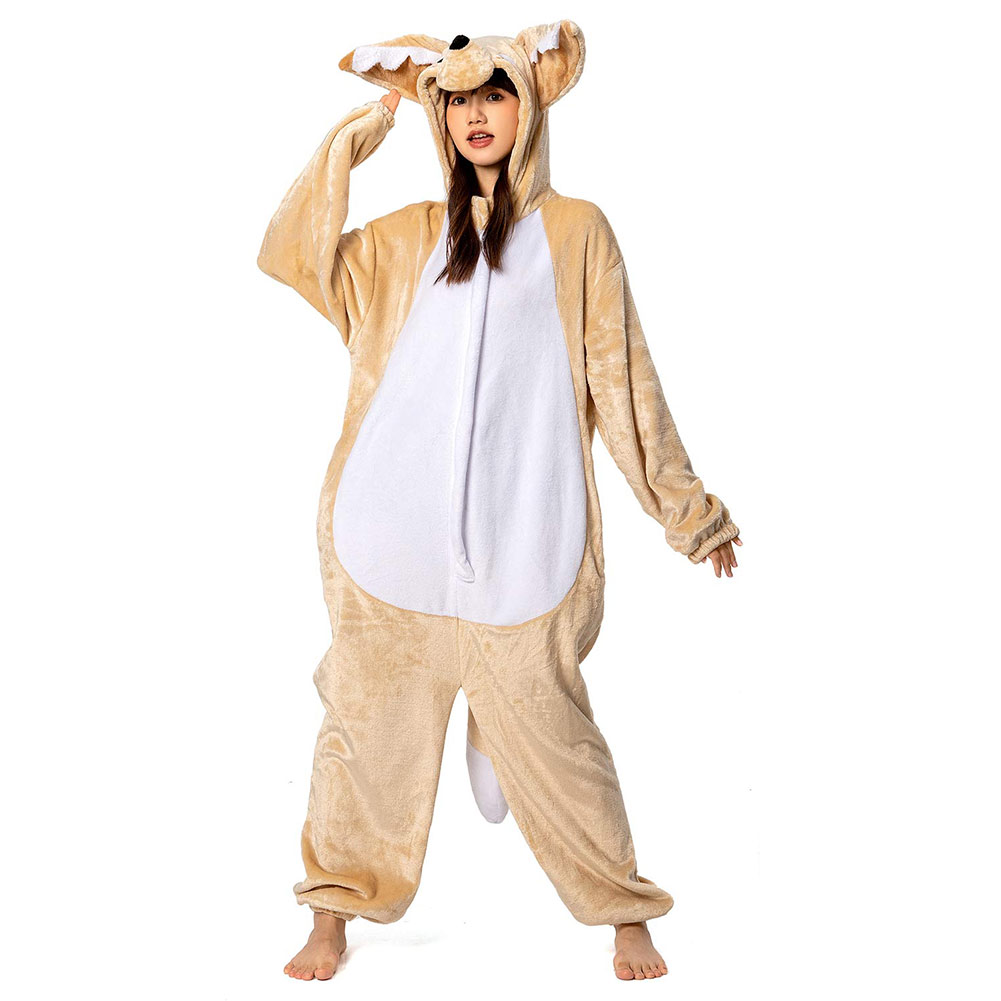 Unisex Adult Animal Cosplay Pajamas 12Onesie99 Flannel Hooded Sleepwear Pyjamas - Picture 18 of 71