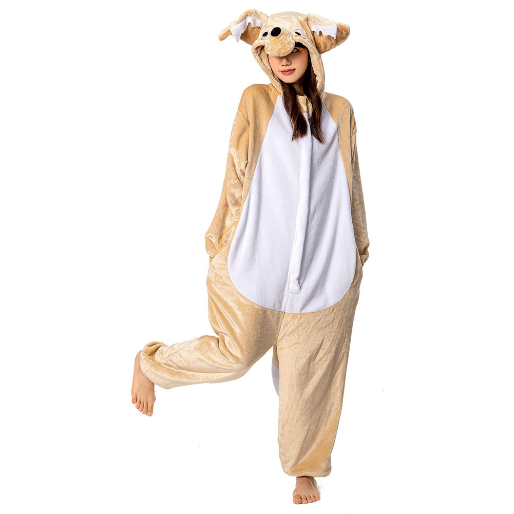 Unisex Adult Animal Cosplay Pajamas 12Onesie99 Flannel Hooded Sleepwear Pyjamas - Picture 19 of 71