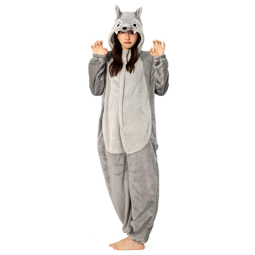 Unisex Adult Animal Cosplay Pajamas 12Onesie99 Flannel Hooded Sleepwear Pyjamas - Picture 51 of 71