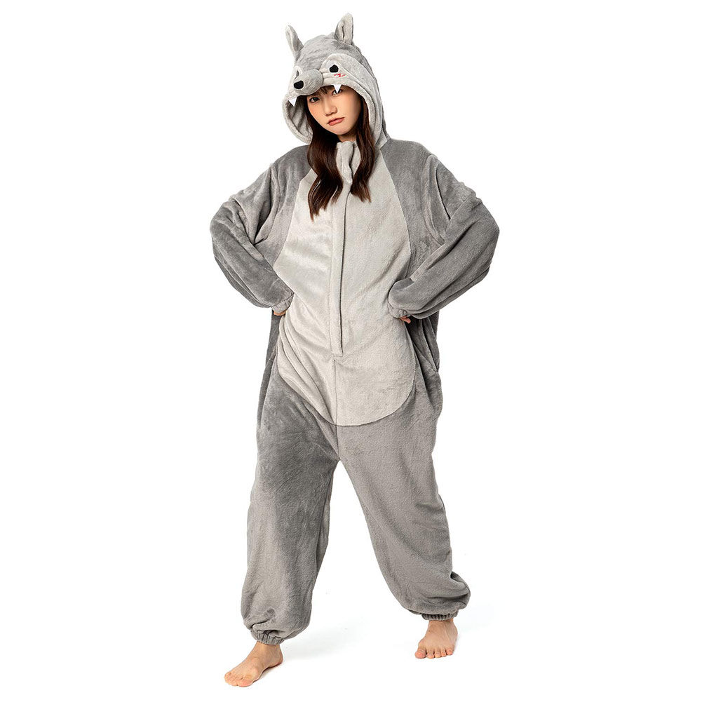 Unisex Adult Animal Cosplay Pajamas 12Onesie99 Flannel Hooded Sleepwear Pyjamas - Picture 54 of 71