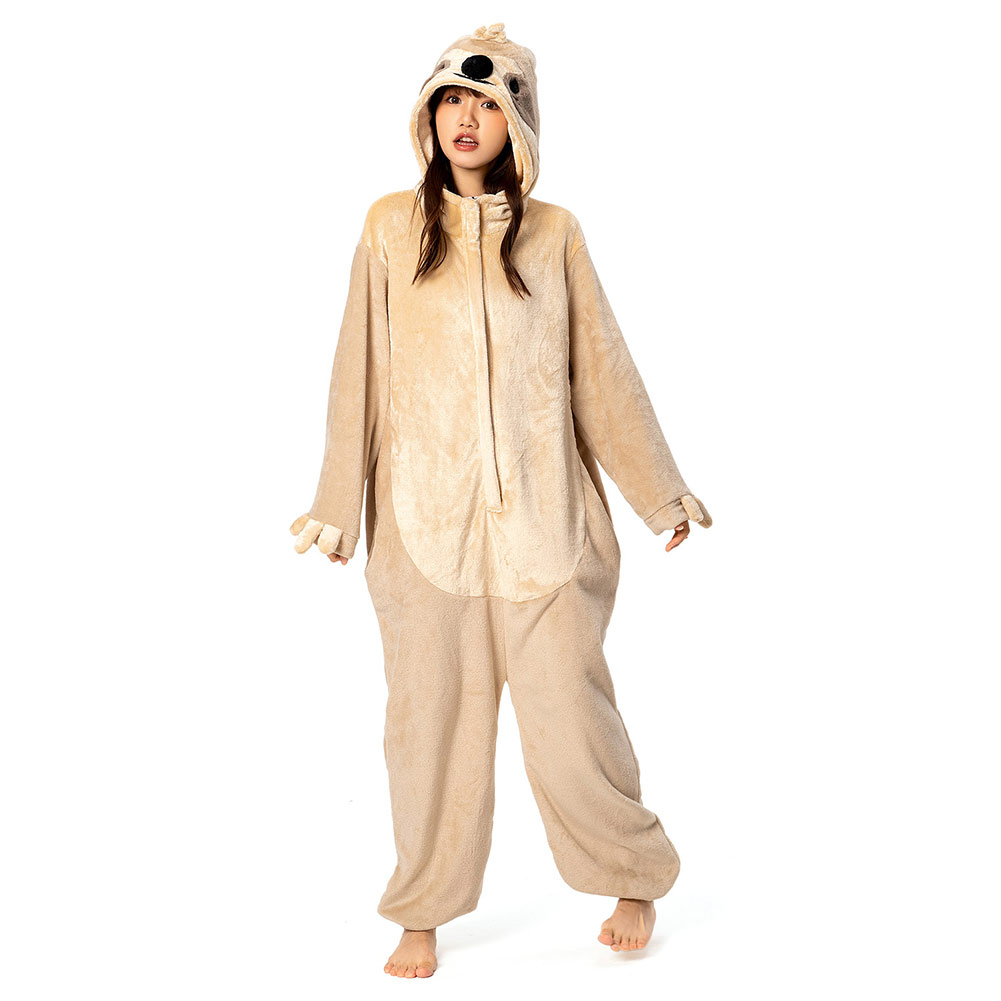Unisex Adult Animal Cosplay Pajamas 12Onesie99 Flannel Hooded Sleepwear Pyjamas - Picture 25 of 71