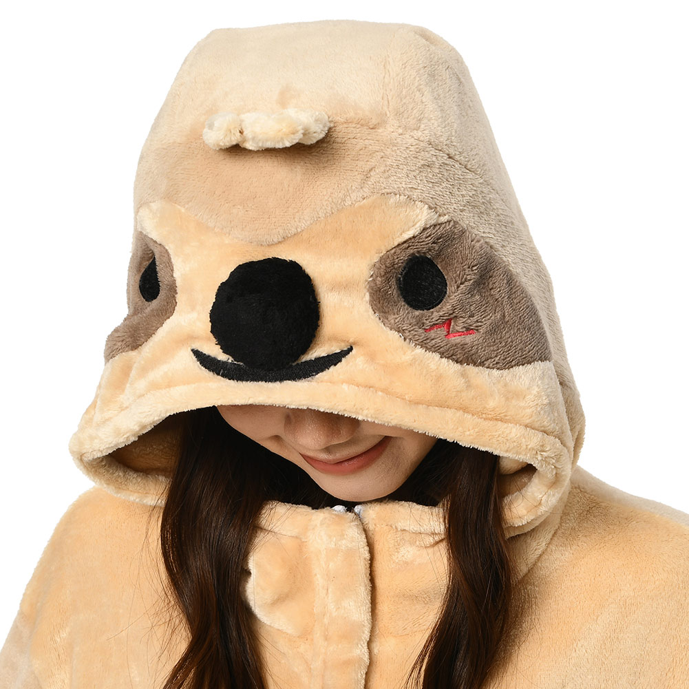 Unisex Adult Animal Cosplay Pajamas 12Onesie99 Flannel Hooded Sleepwear Pyjamas - Picture 31 of 71