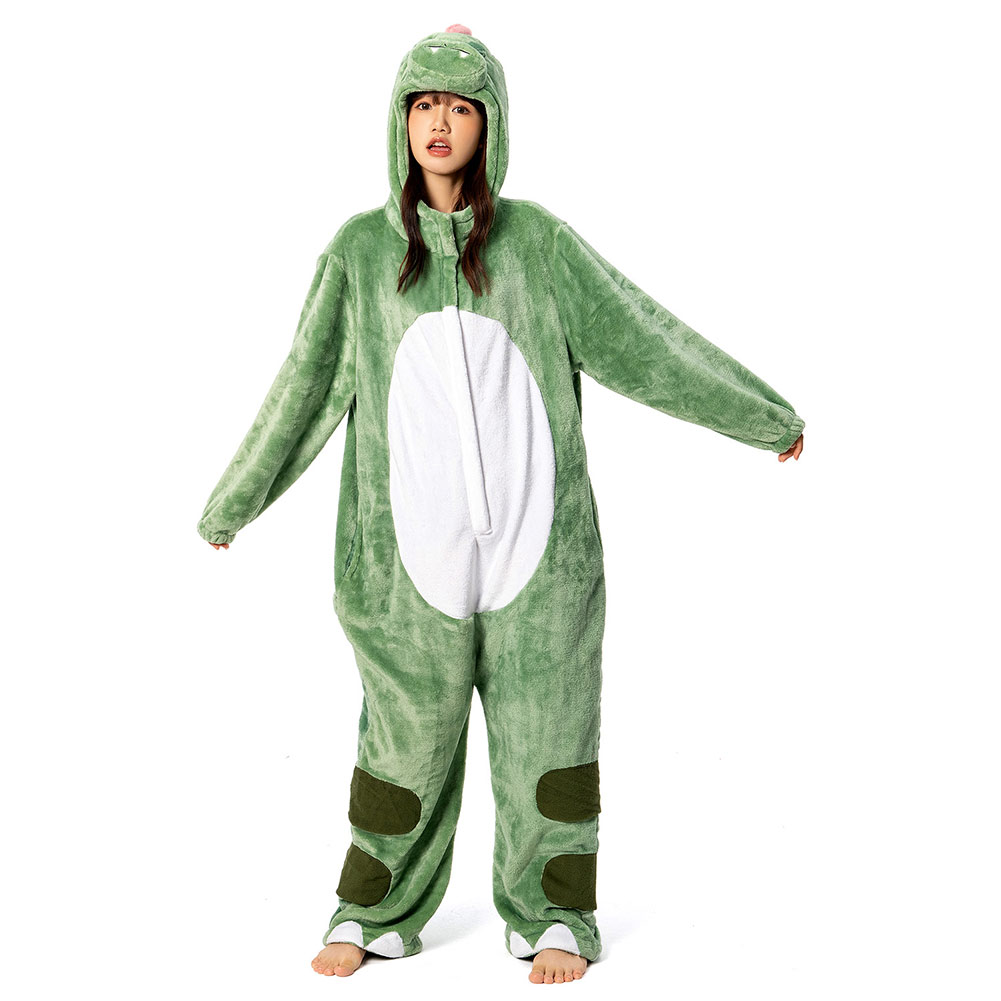 Unisex Adult Animal Cosplay Pajamas 12Onesie99 Flannel Hooded Sleepwear Pyjamas - Picture 38 of 71