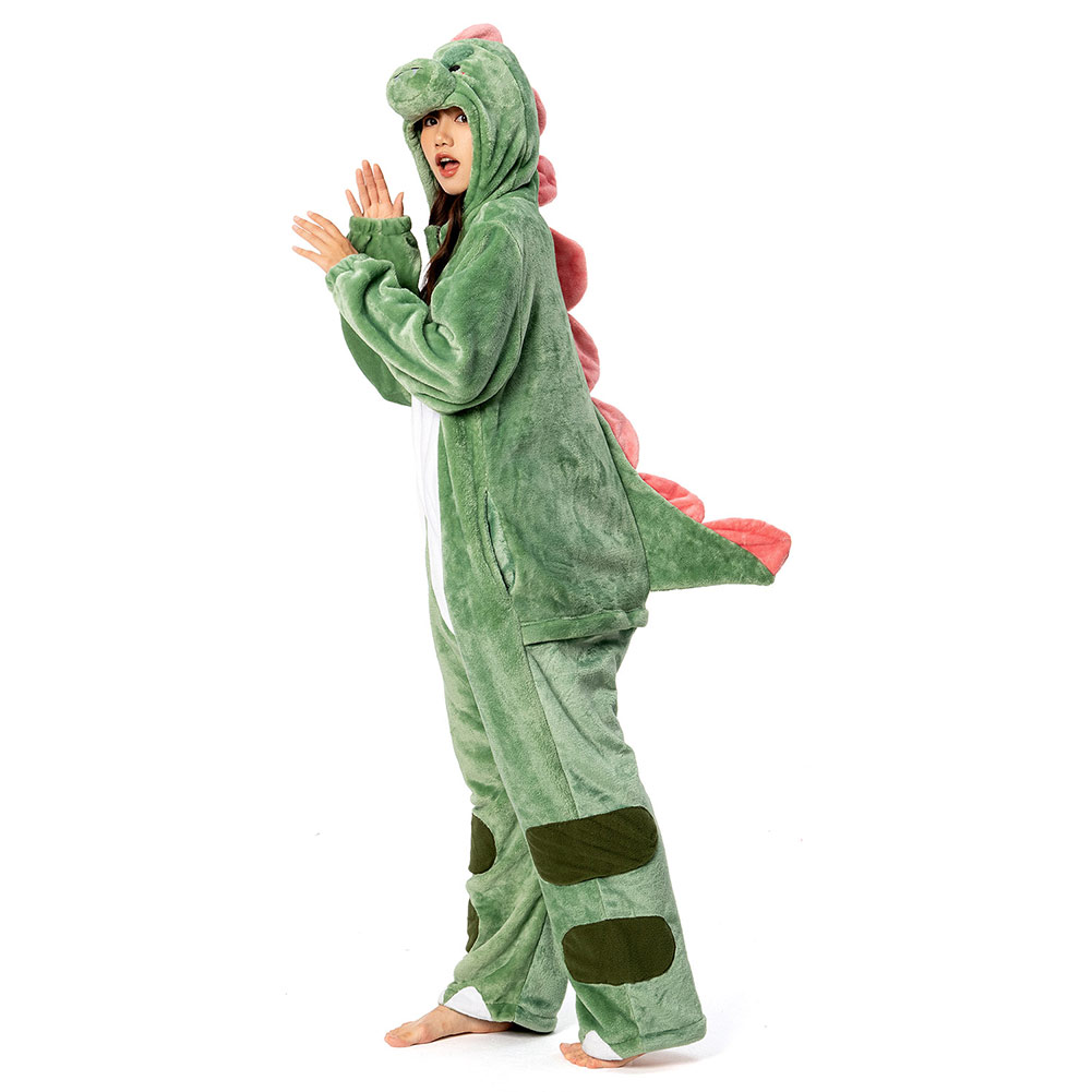 Unisex Adult Animal Cosplay Pajamas 12Onesie99 Flannel Hooded Sleepwear Pyjamas - Picture 39 of 71