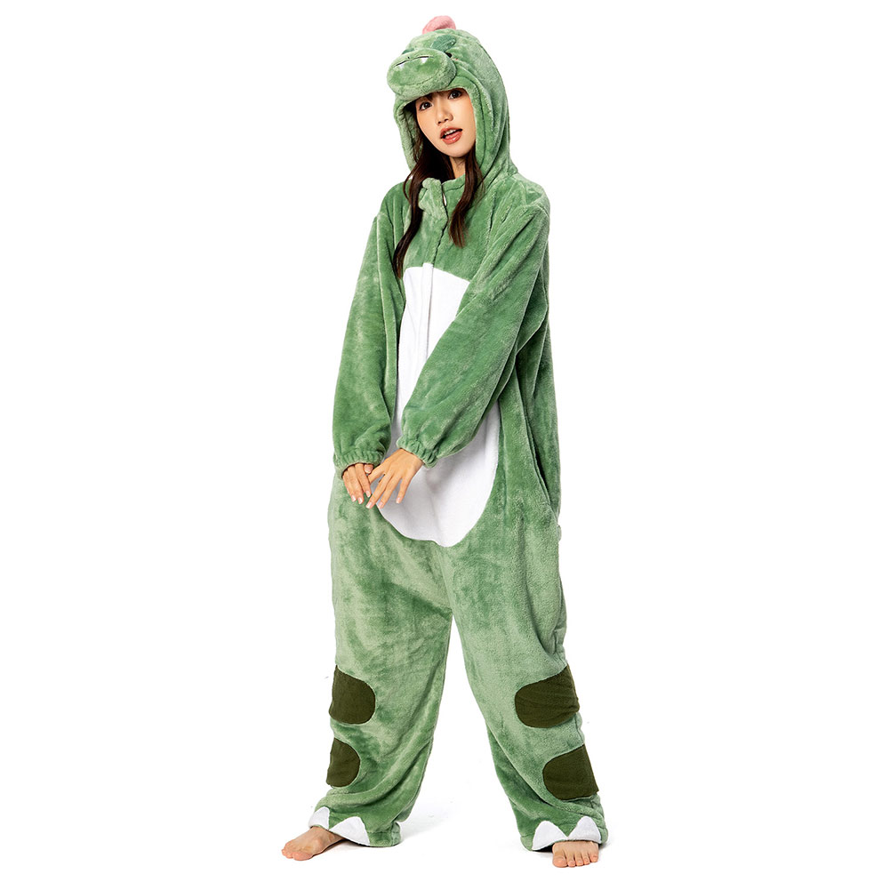 Unisex Adult Animal Cosplay Pajamas 12Onesie99 Flannel Hooded Sleepwear Pyjamas - Picture 41 of 71