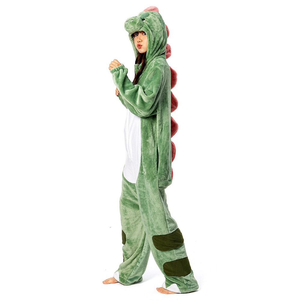 Unisex Adult Animal Cosplay Pajamas 12Onesie99 Flannel Hooded Sleepwear Pyjamas - Picture 40 of 71