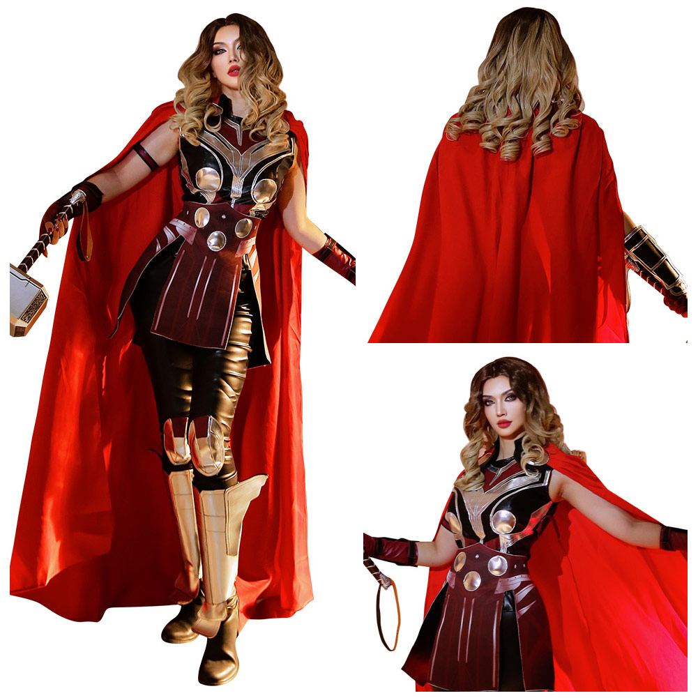 Thor: Love and Thunder Jane Foster Cosplay Costume Outfits Halloween Party Dress