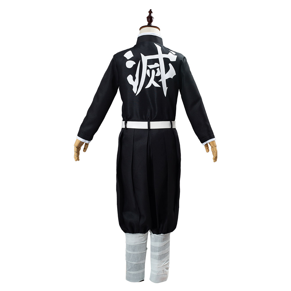 Kids Demon Slayer Kochou Shinobu Cosplay Costume Outfit Halloween Carnival Suit - Picture 14 of 59
