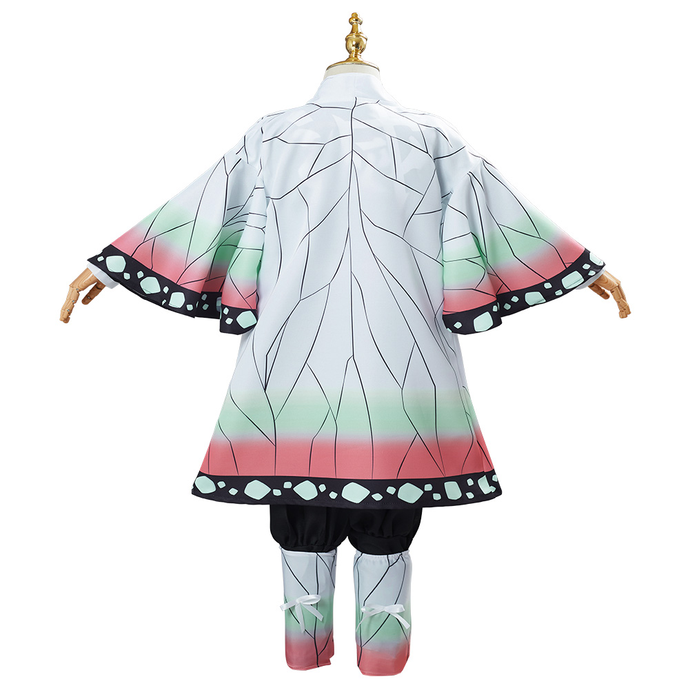 Kids Demon Slayer Kochou Shinobu Cosplay Costume Outfit Halloween Carnival Suit - Picture 51 of 59