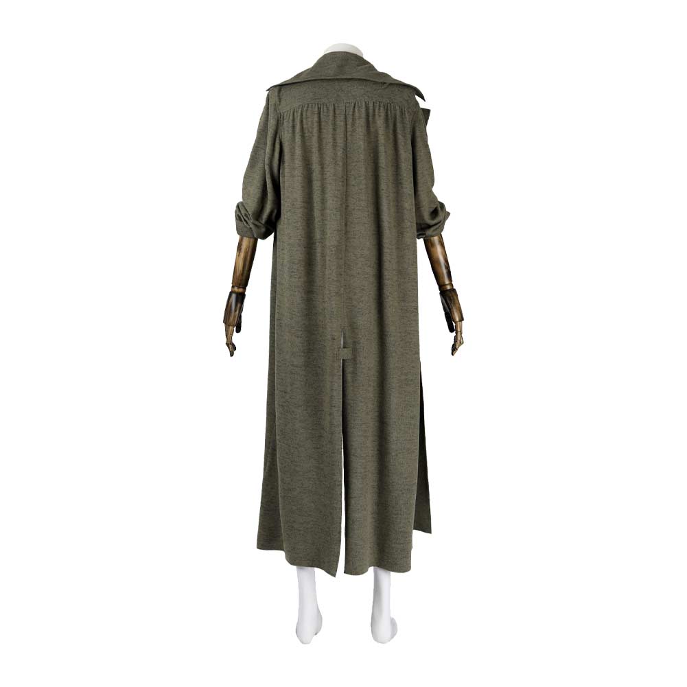 Star Wars Outlaws ND-5 Robot Outfits Cosplay Green Coat+Belt Halloween Carnival - Picture 36 of 78