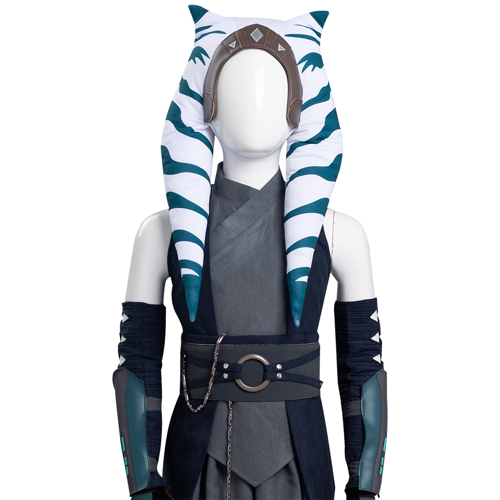Star Wars Ahsoka Tano Mandalorian Cosplay Jedi Costume Outfit Halloween Carnival - Bild 66 von 106