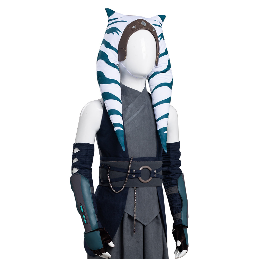 Star Wars Ahsoka Tano Mandalorian Cosplay Jedi Costume Outfit Halloween Carnival - Bild 68 von 106