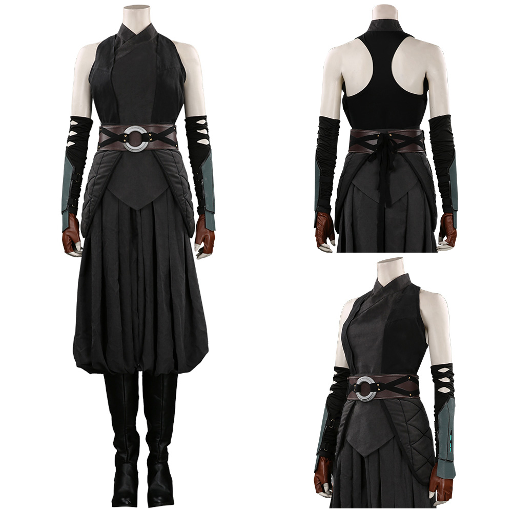 Star Wars Ahsoka Tano Mandalorian Cosplay Jedi Costume Outfit Halloween Carnival - Bild 72 von 106