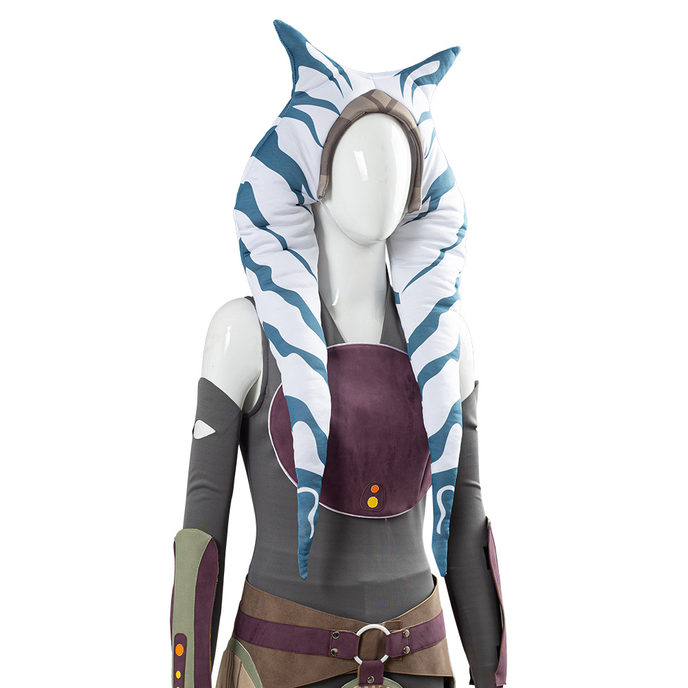Star Wars Ahsoka Tano Mandalorian Cosplay Jedi Costume Outfit Halloween Carnival - Bild 90 von 106