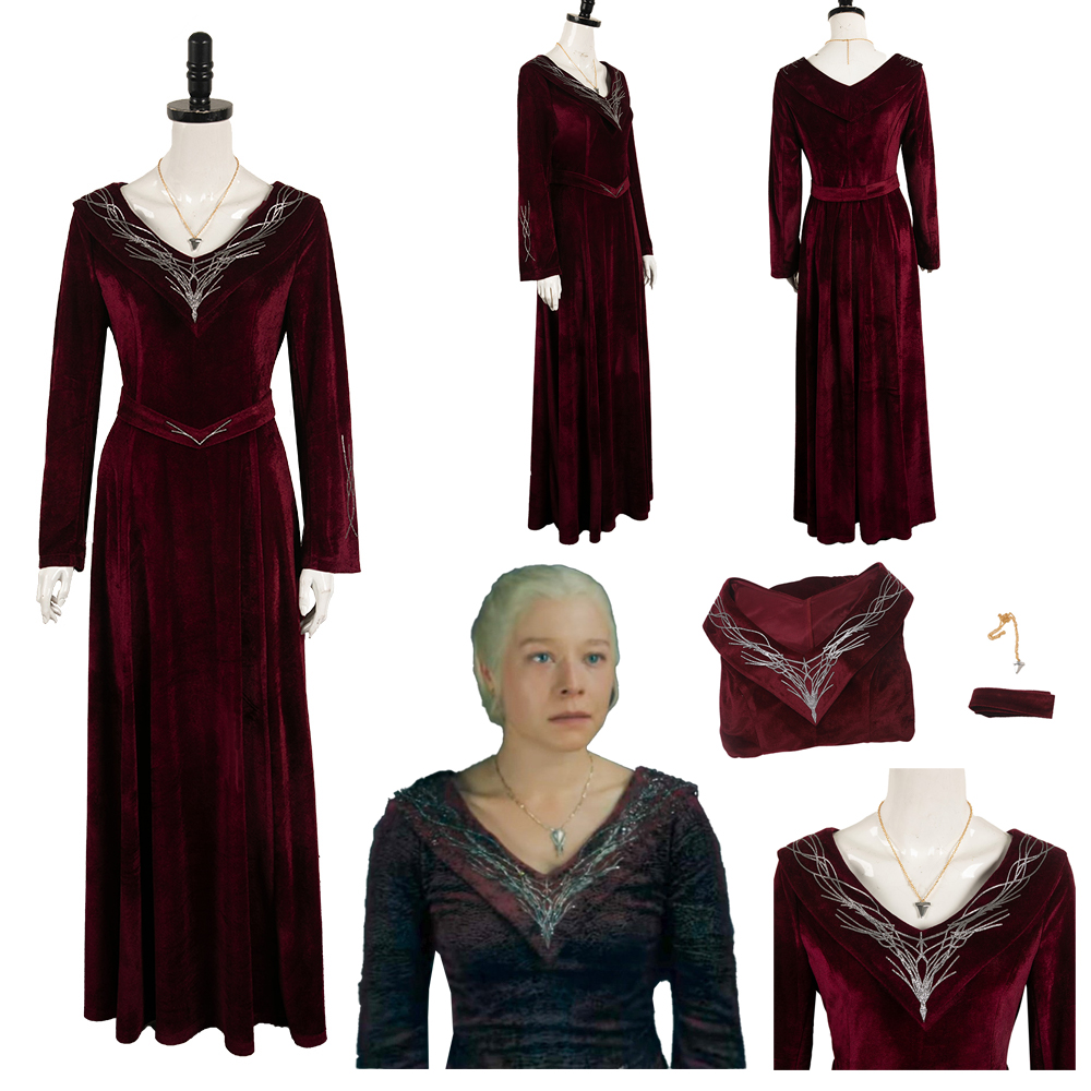 rhaenyra targaryen red dress Daenerys Targaryen in Red Dress