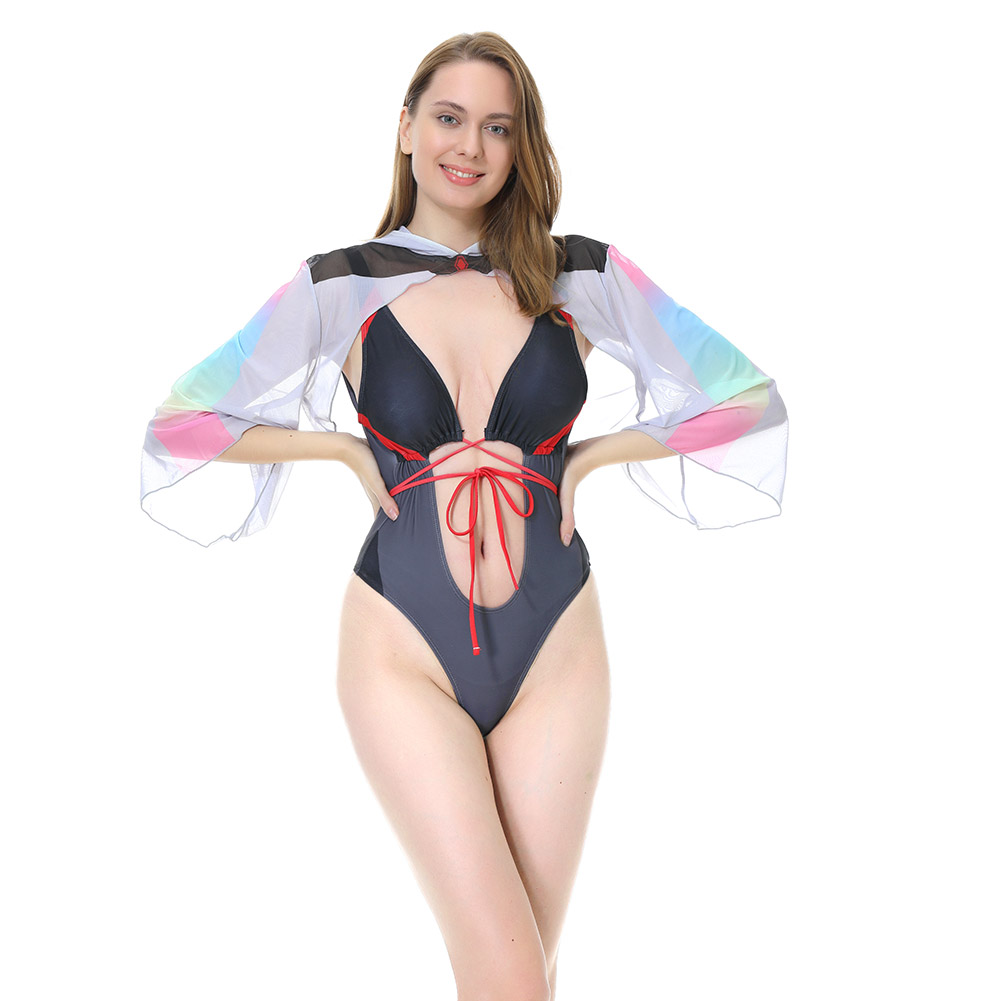 Cyberpunk Lucy Cosplay Kostüm Badeanzug Outfits Bodysuit