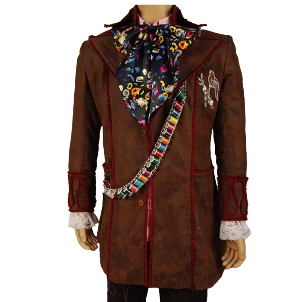 Alice Wonderlandd Film Johnny Depp Mad Hatter Cosplay