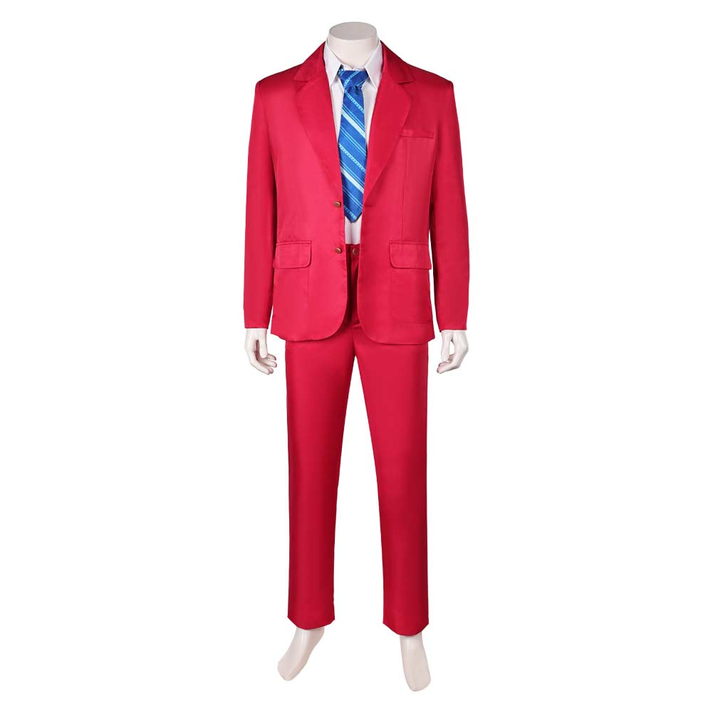 Movie Clown: Folie à Deux Arthur Fleck Red Cosplay Uniform Halloween Suits Coat - Picture 14 of 48