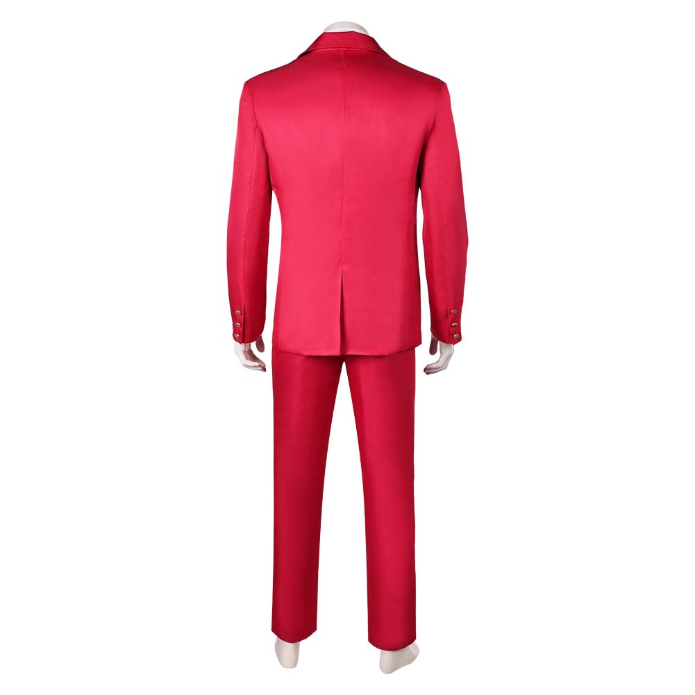 Movie Clown: Folie à Deux Arthur Fleck Red Cosplay Uniform Halloween Suits Coat - Picture 28 of 48