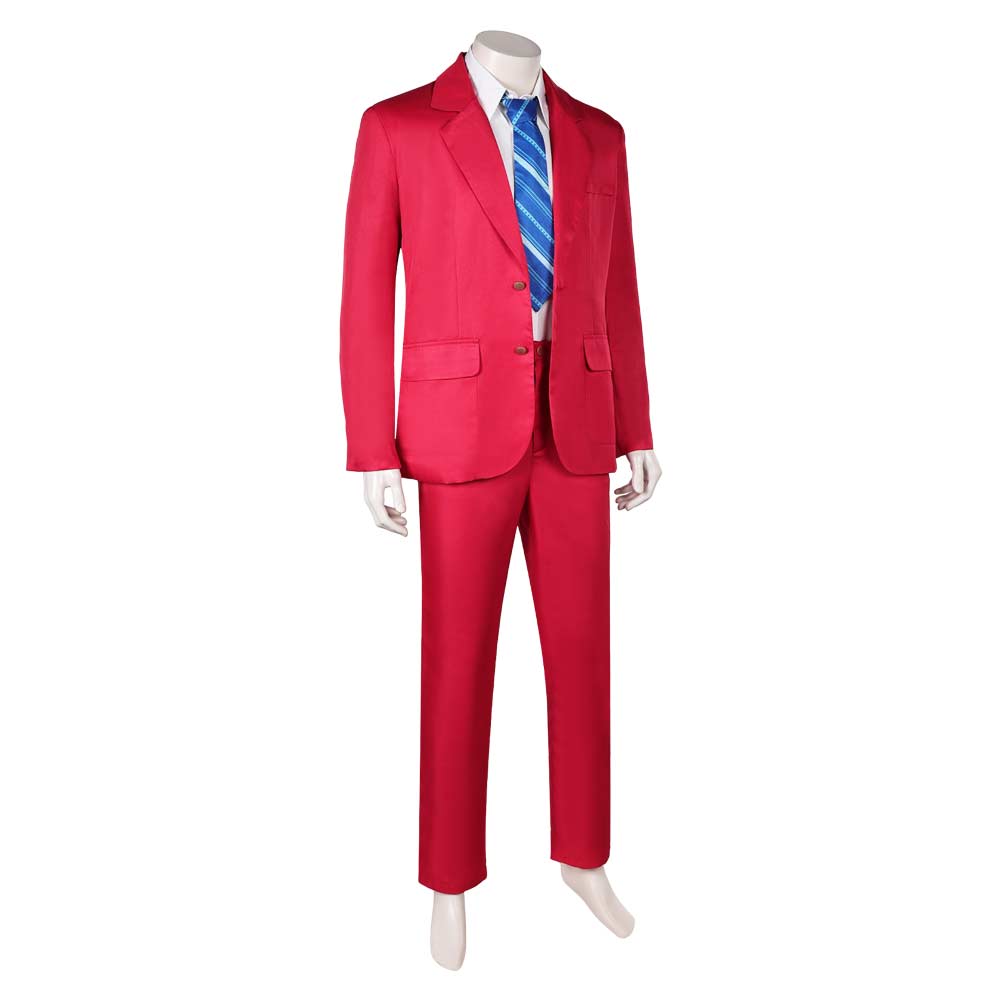 Movie Clown: Folie à Deux Arthur Fleck Red Cosplay Uniform Halloween Suits Coat - Picture 41 of 48