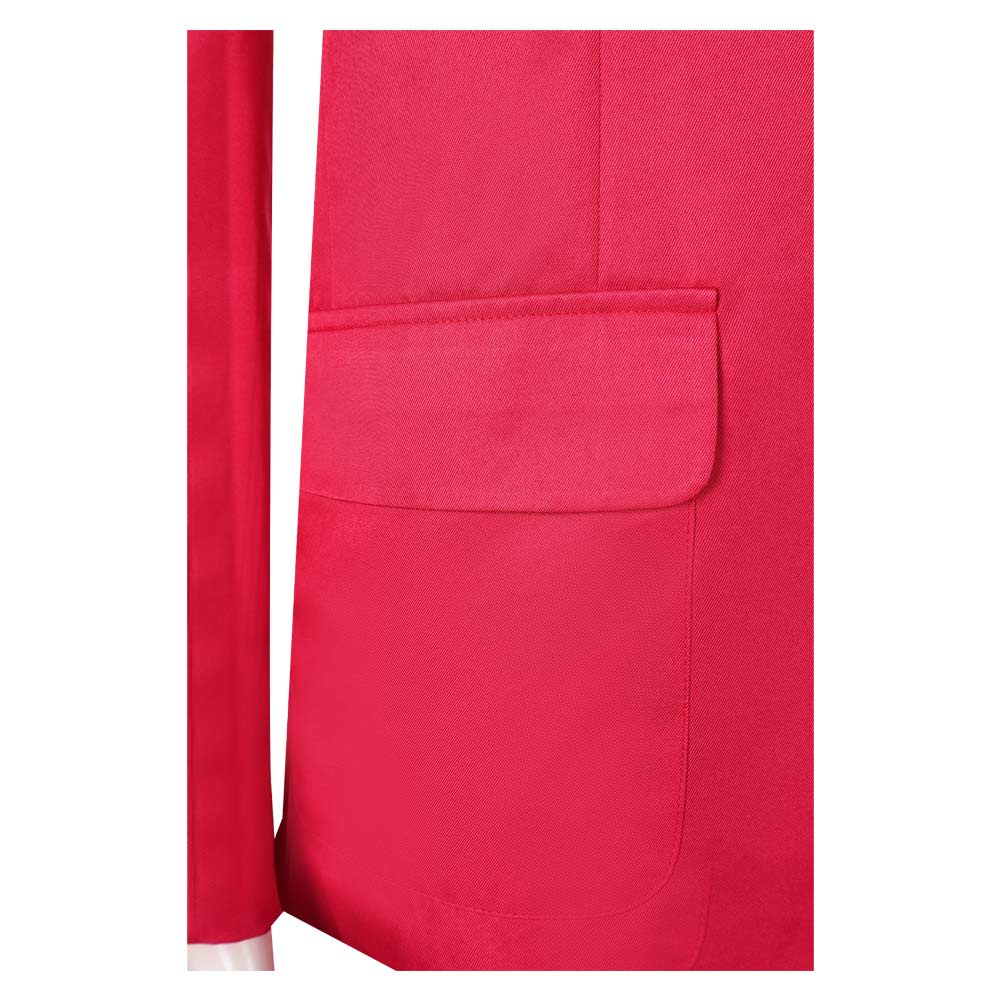 Movie Clown: Folie à Deux Arthur Fleck Red Cosplay Uniform Halloween Suits Coat - Picture 45 of 48