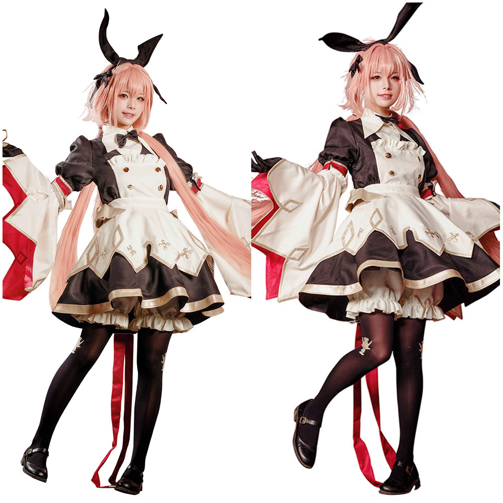 Order Saber Astolfo Cosplay Dress Costume Halloween Outfit Uniform Suit Full Set - Picture 34 of 42