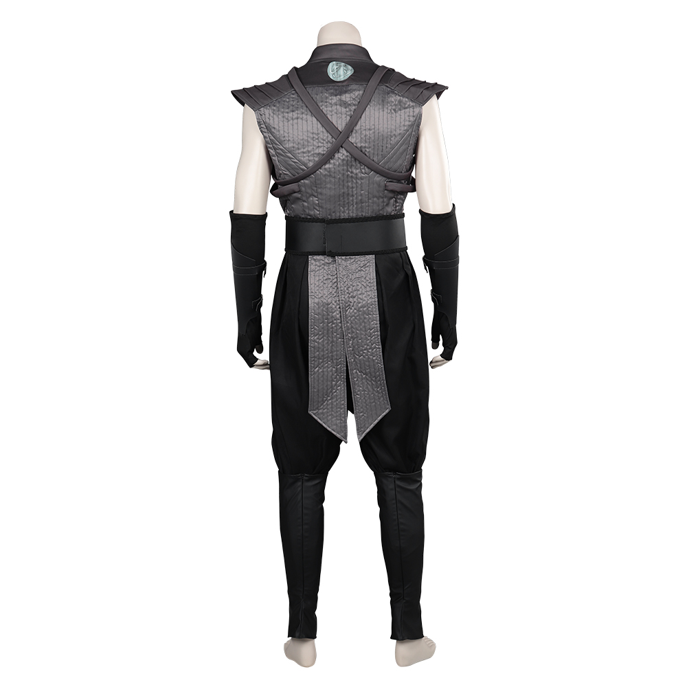 Mortal Kombat 1 Smoke Cosplay Costume Outfit Halloween Carnival Fancy Dress Suit - Picture 27 of 60