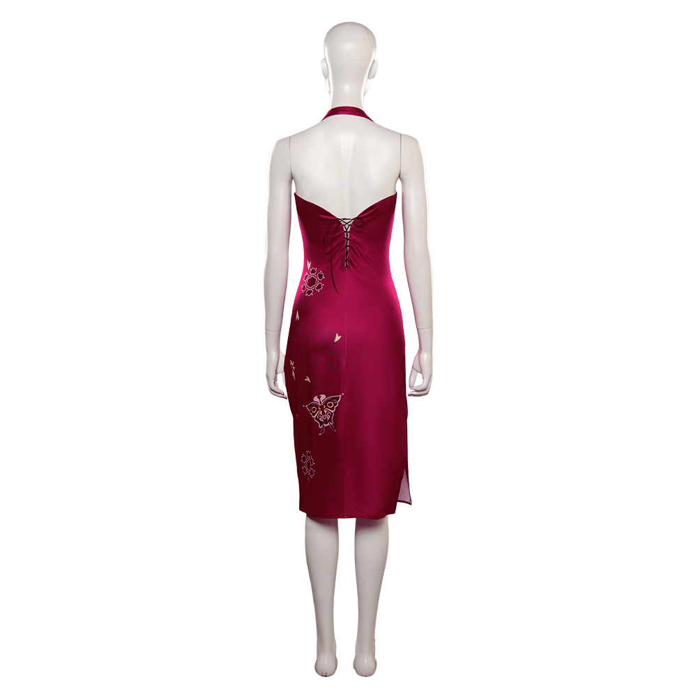 Resident Evil 4 Ada Wong Disfraz de Cosplay Cheongsam Vestido Halloween Disfraz Traje - Imagen 15 de 72
