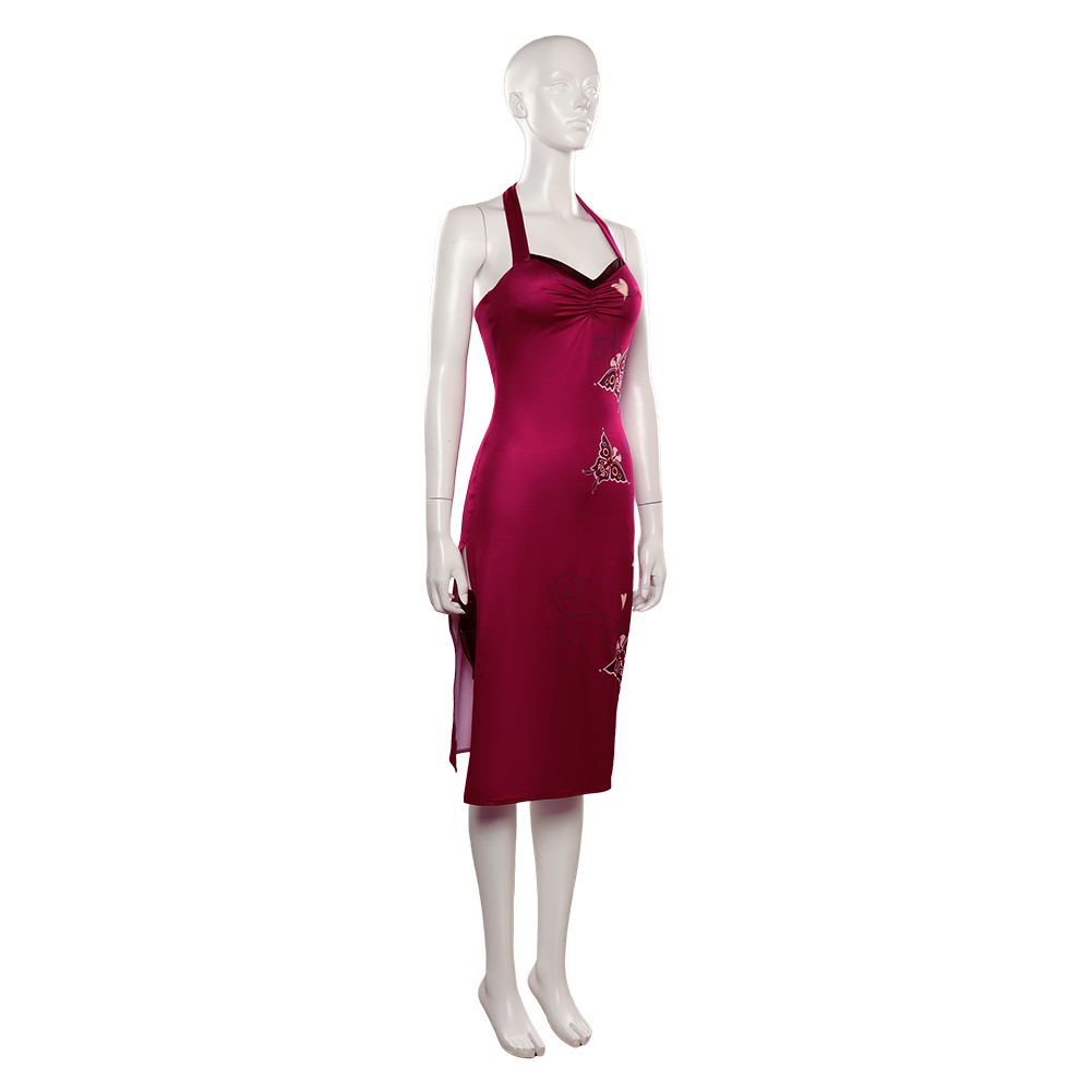 Resident Evil 4 Ada Wong Disfraz de Cosplay Cheongsam Vestido Halloween Disfraz Traje - Imagen 16 de 72
