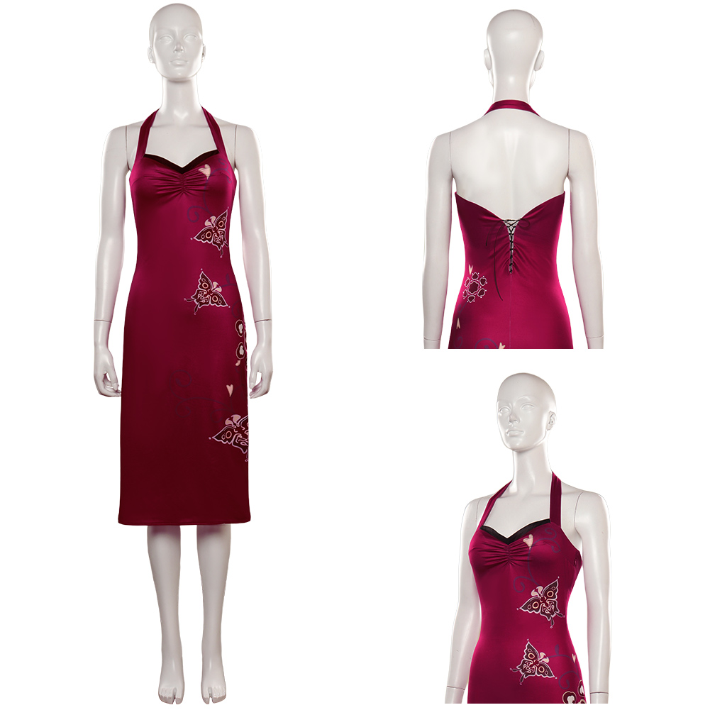 Resident Evil 4 Ada Wong Disfraz de Cosplay Cheongsam Vestido Halloween Disfraz Traje - Imagen 61 de 72