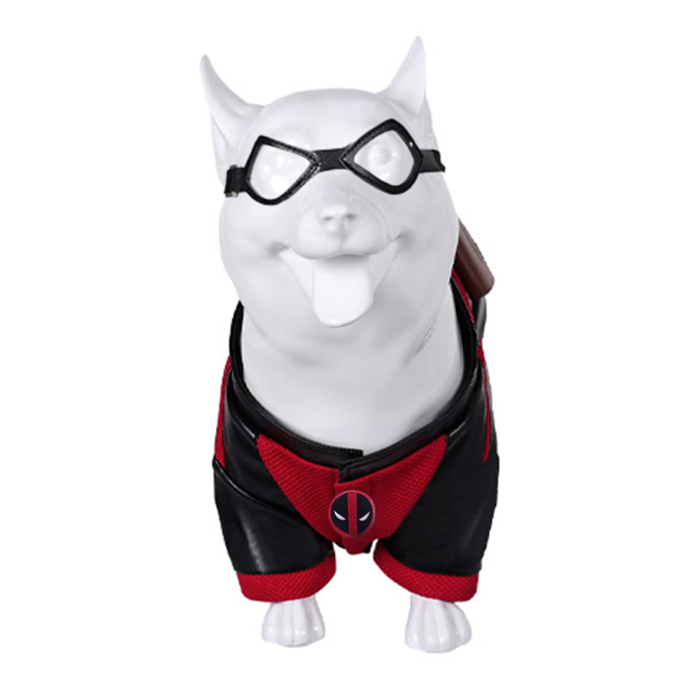 Deadpool 3 Dogpool Peggy Wolverine Mascotas Perros Arnés Cachorro Disfraz + Gafas + Insignia - Imagen 62 de 79