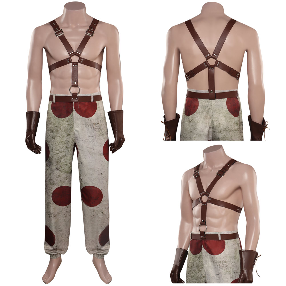 Twisted Halloween Sweet Tooth Cosplay Costume Outfit Carnival Fancy Dress Pants - Picture 13 of 18