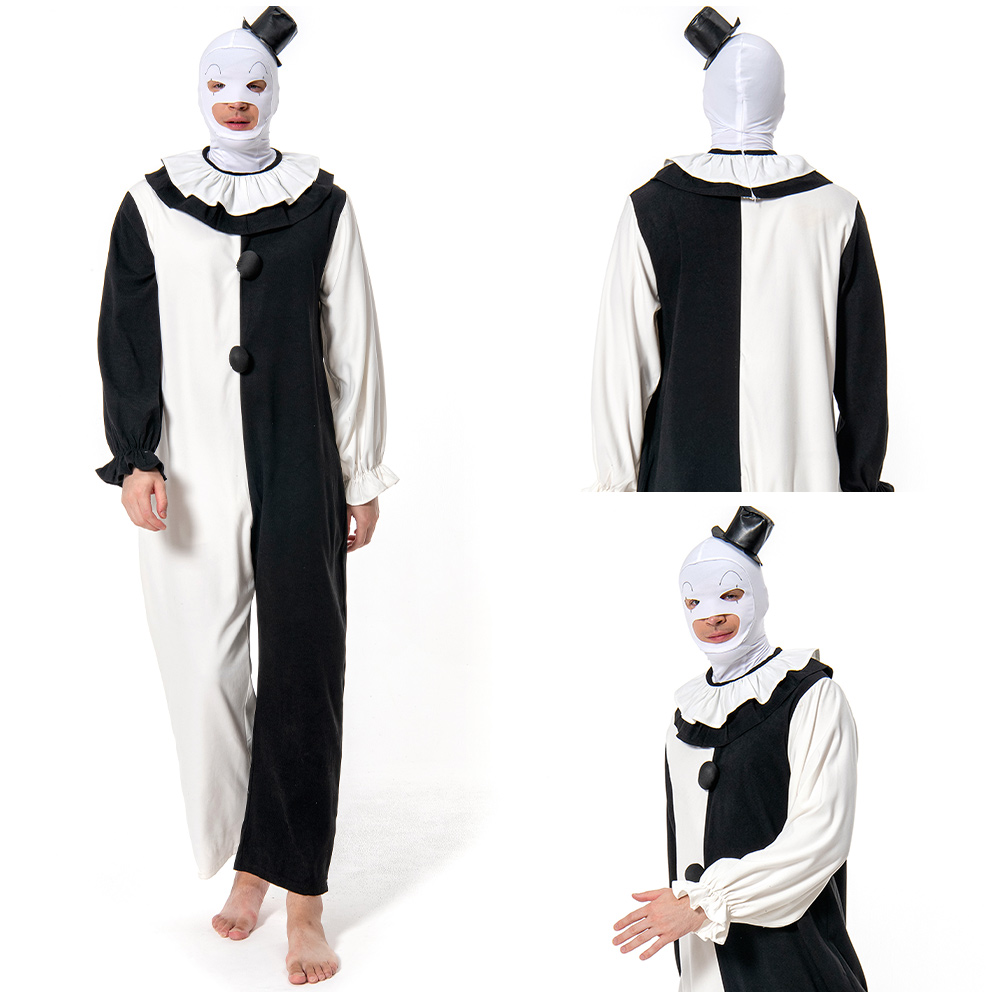 Clownspak Zwart-Wit Terrifier Kopen
