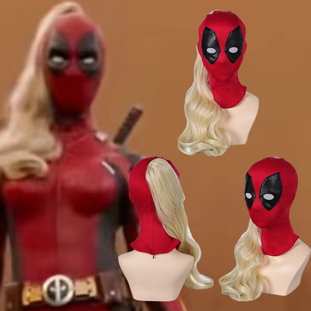 X-Men Deadpool 3 Ladypool/Wade Winston Wilson/Wolverine Mask Helmet Headgear Hat - Picture 43 of 64