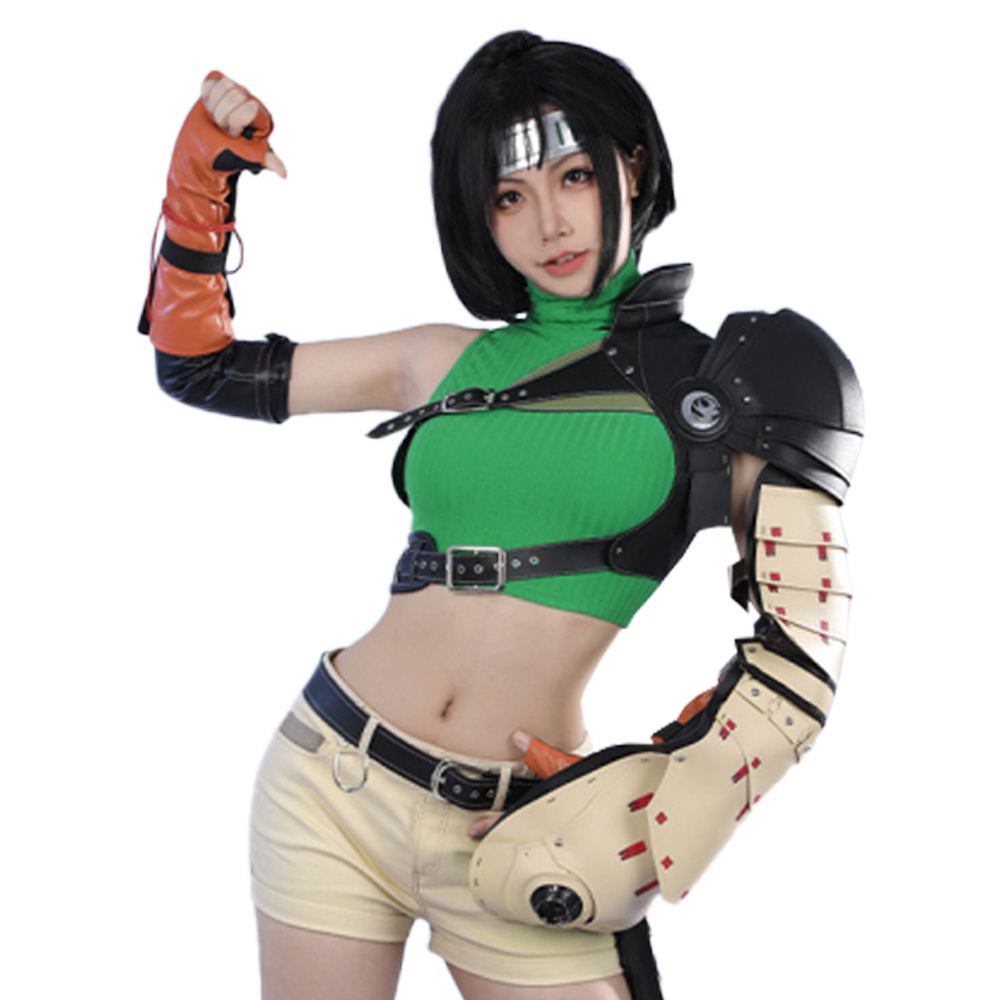 Game FFVII Rebirth Yuffie Kisaragi Cosplay Halloween Costume