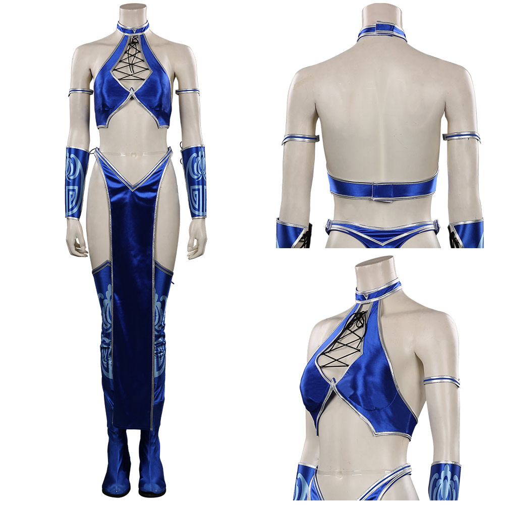 Anime Game MK11 Kitana Cosplay Sexy Costume Top Halloween Women+Mask Fancy Dress | eBay Anime Game MK11 Kitana Cosplay Sexy Costume Top Halloween Women+Mask Fancy Dress | eBay