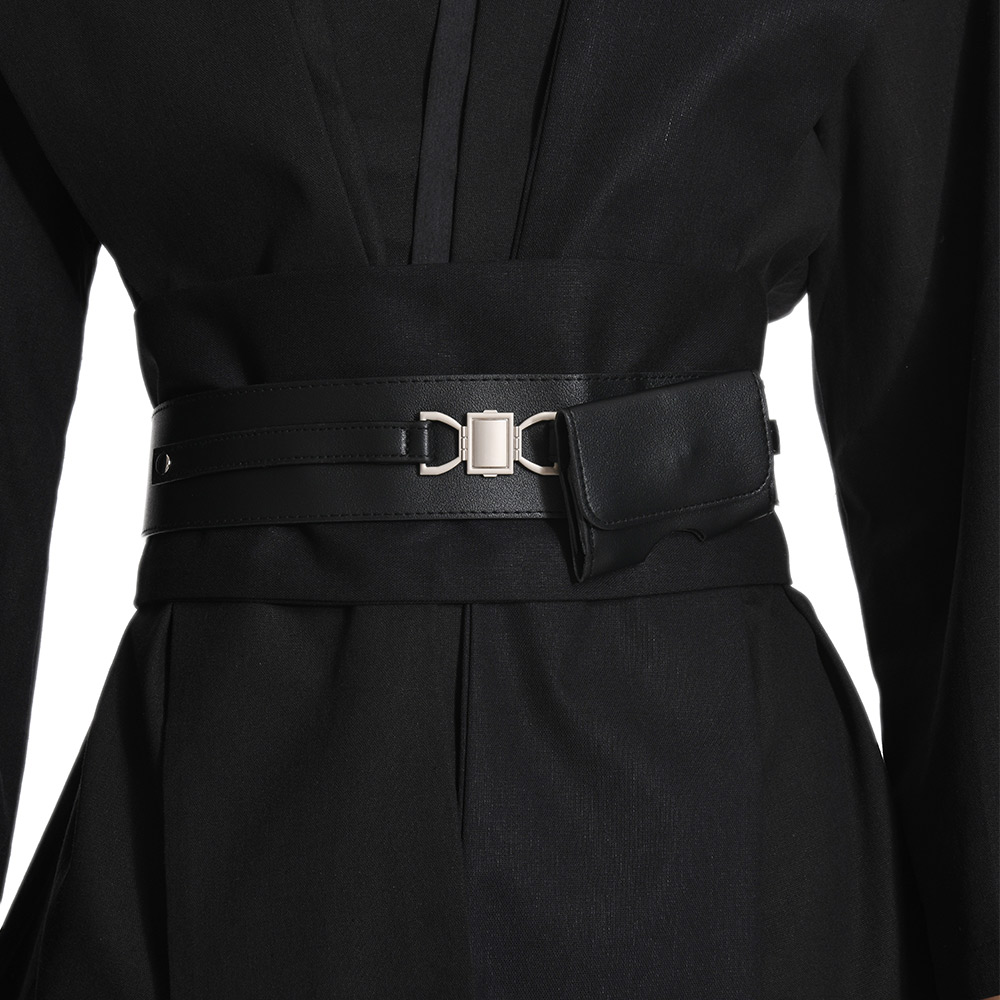 Jedi Master Obi-Wan Kenobi Cosplay Costume Halloween Party Men's Multicolor Suit - Picture 30 of 45